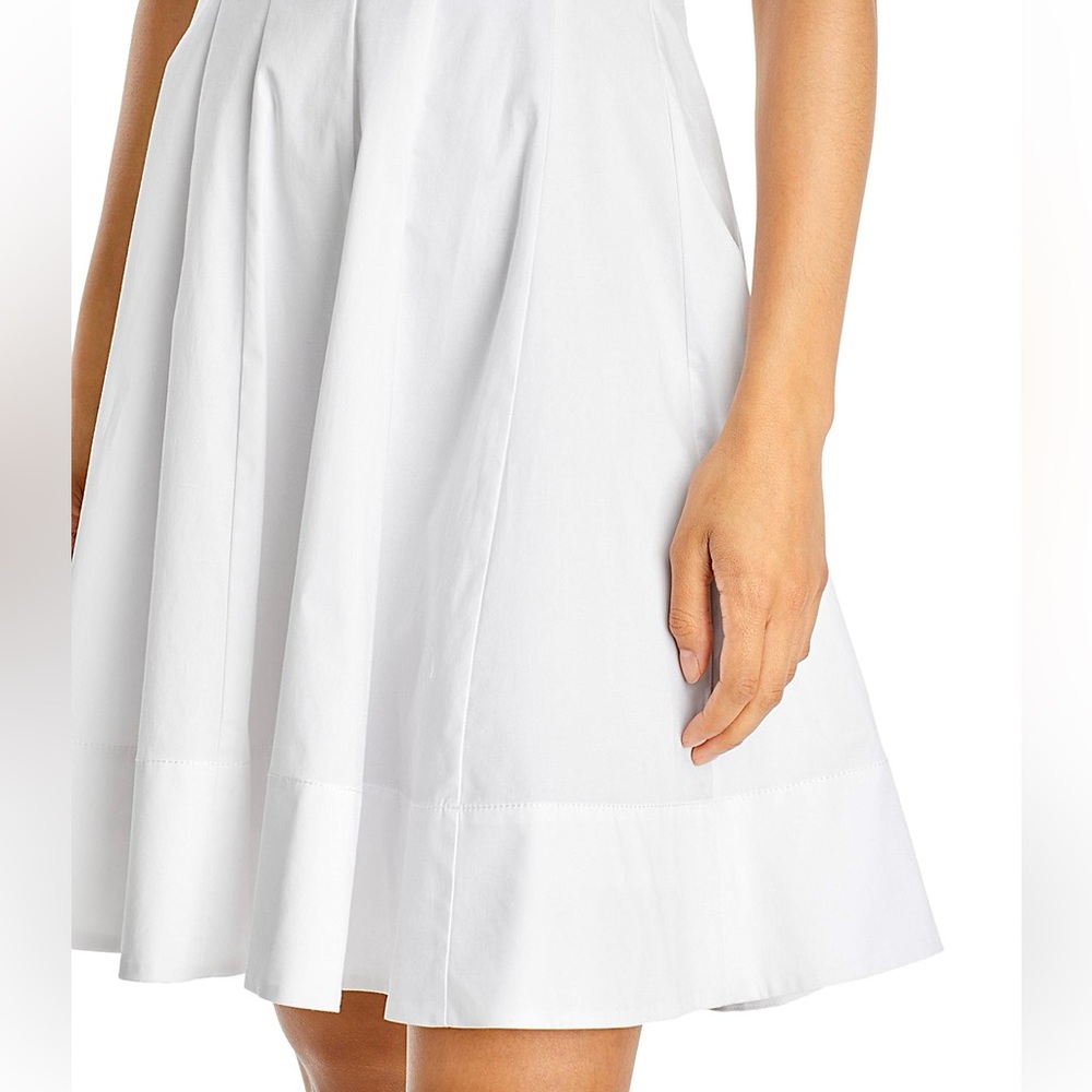 πΊπHPππΊ NWT Staud Wells Mini Dress White - Picture 11 of 16